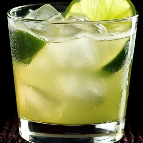 Traditional Caipirinha Cocktail