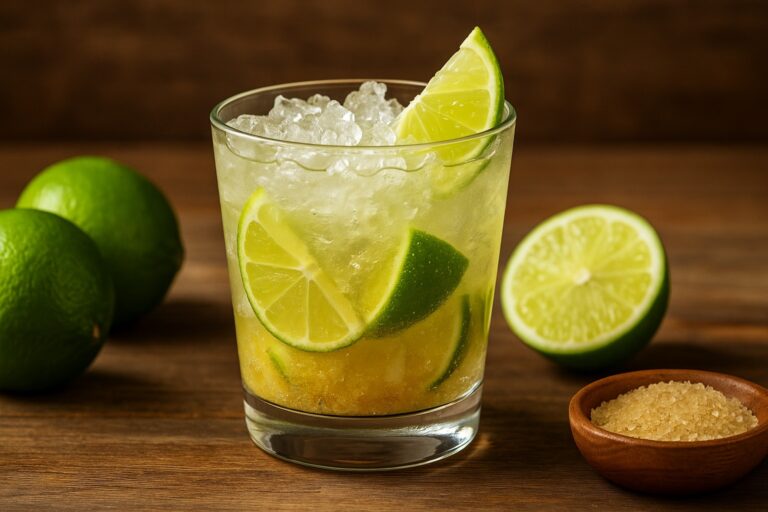Traditional Caipirinha Cocktail Recipe