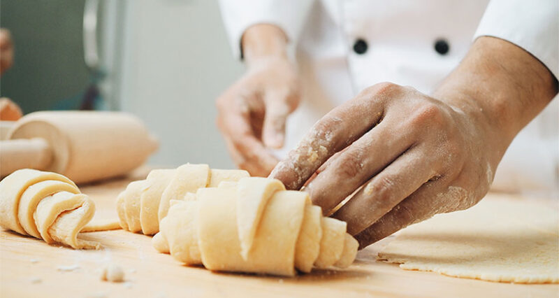making pastry