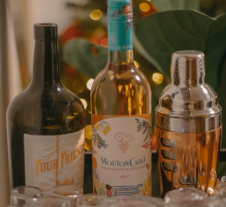 Bottles of wine