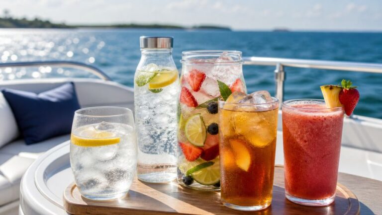 Hydrating Drinks to Keep You Cool While Boating