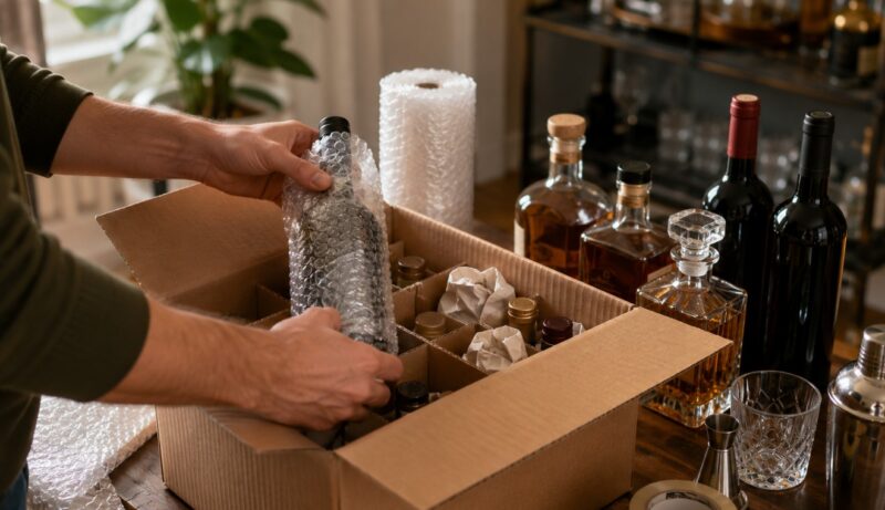 Pack bottles